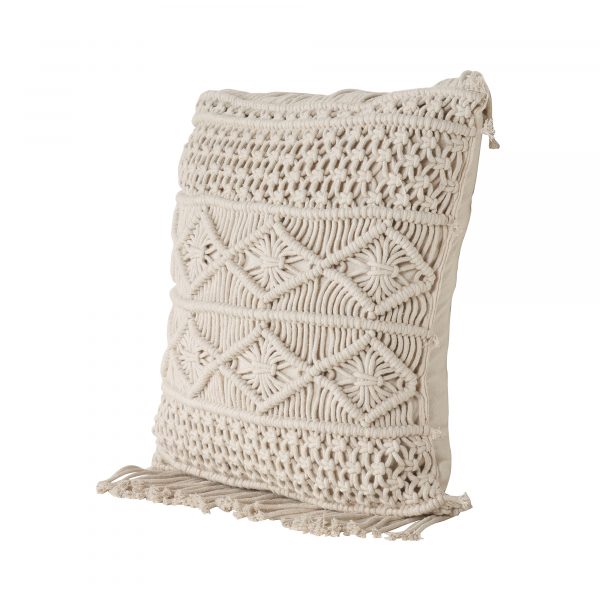 Unique and Boho Design Macrame Cushion Cover by Kaahira