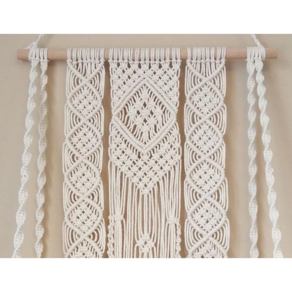 Most Selling Handmade Macrame Wall Hanging Shelf Planter by Kaahira