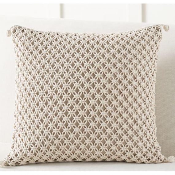 Macrame Cushion Cover