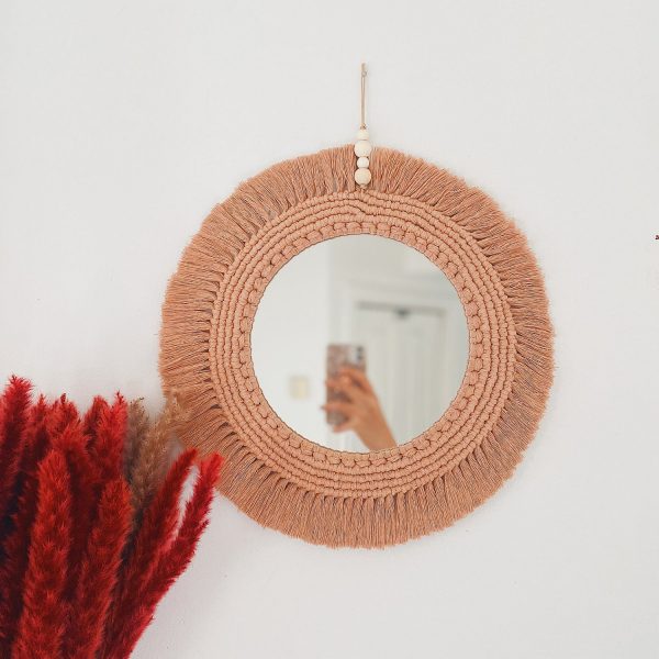 Handmade wall mirror