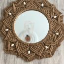 Macrame Wall-Mounted Mirrors