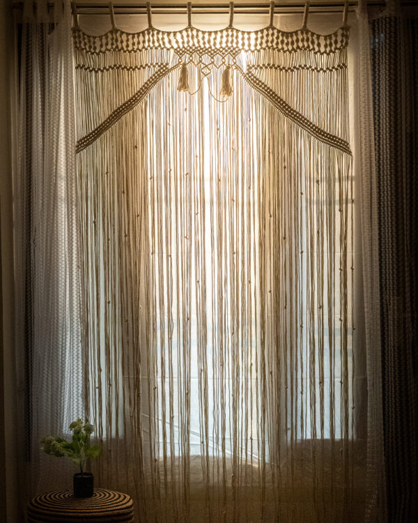Buy Handmade Macrame Curtains for Doors-4x8 feet
