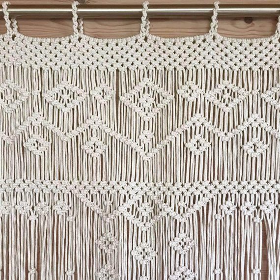 Macrame Eco-Friendly Curtain