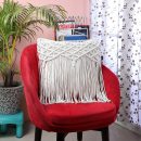 Boho Home Decor Macrame Cushion Cover