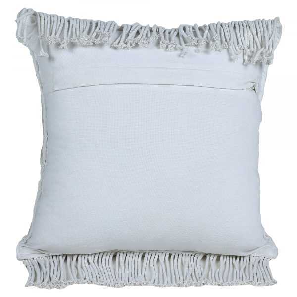 White Cushion Cover by Kaahira - White