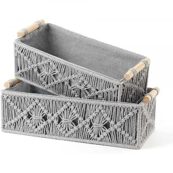 Macrame Storage Baskets