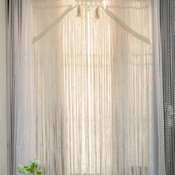 Handmade Macrame Curtain
