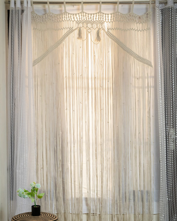 Handmade Macrame Curtain