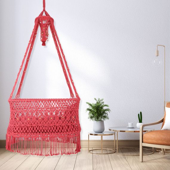 Macrame Baby Cradle