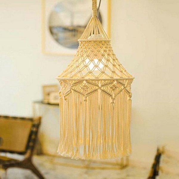 Bohemian Decor Chandelier Lamp by Kaahira