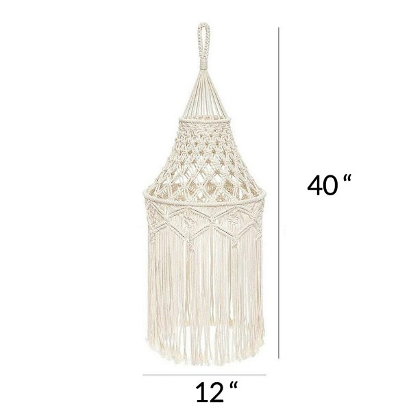 Bohemian Decor Chandelier Lamp by Kaahira