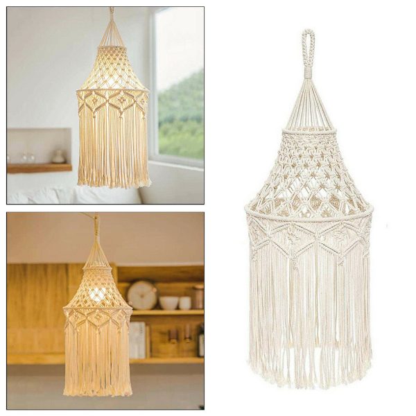 Bohemian Decor Chandelier Lamp by Kaahira