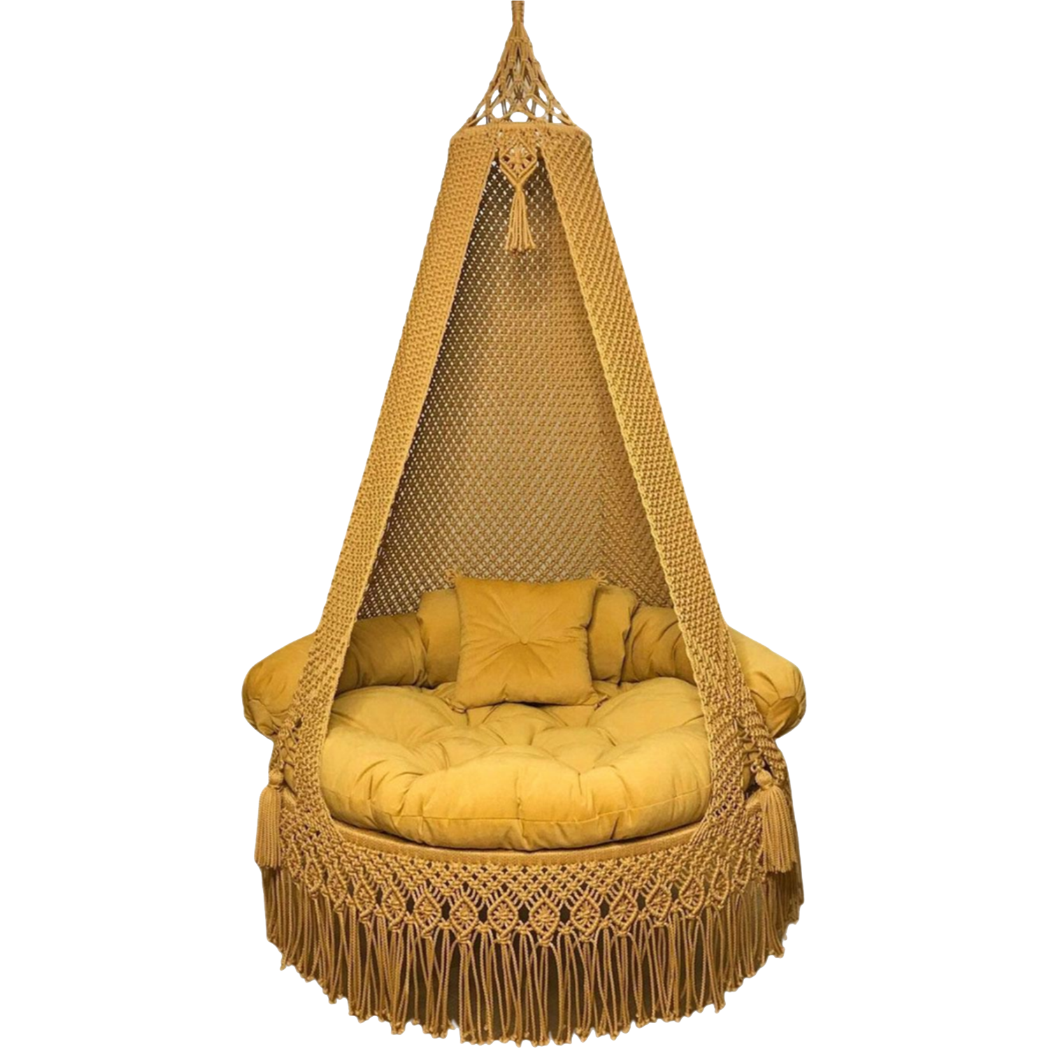 macrame hanging chair