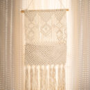 Boho Macrame Wall Pockets for Storage