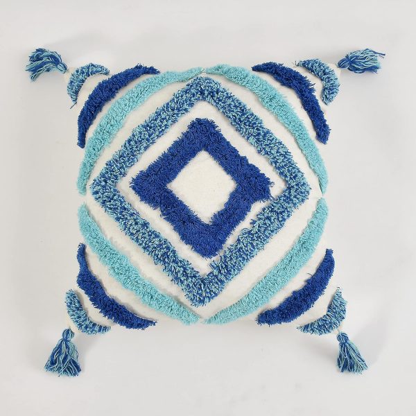 KAAHIRA Ice Tufted Boho Cushion Cover