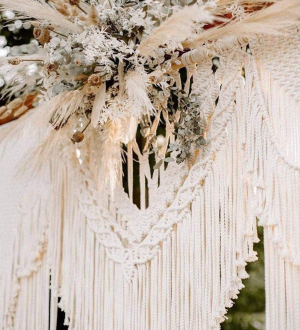 Large Size Bohemian Decoration Backdrop Curtain