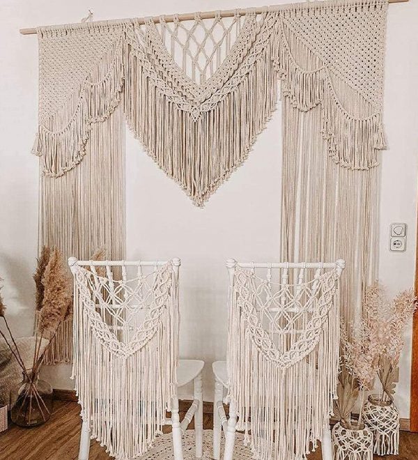 Large Size Bohemian Decoration Backdrop Curtain