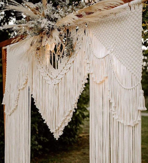 Large Size Bohemian Decoration Backdrop Curtain