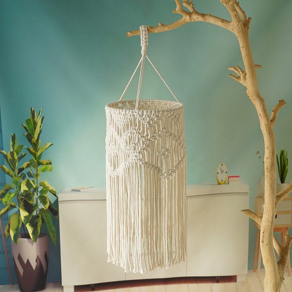 Simple and Elegant Cotton Ceiling Lamp