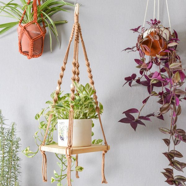 Macrame Planter in Square Shape