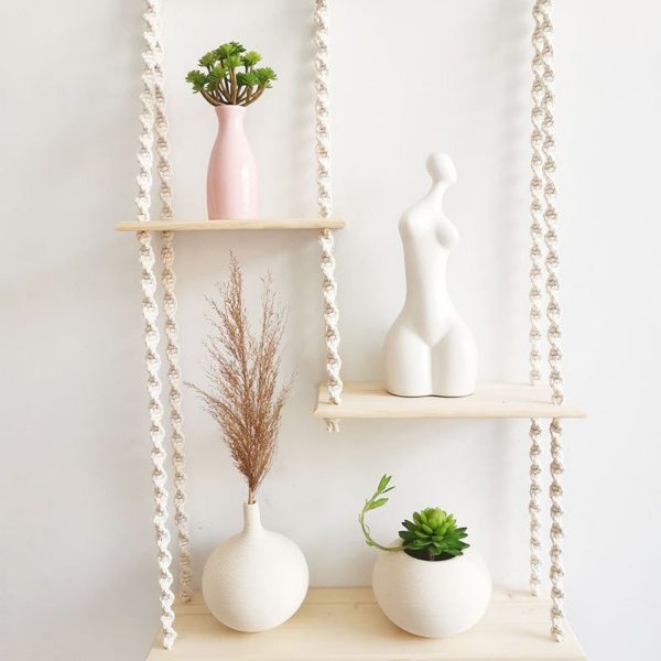 Simple & Beautiful Multi-tier Wall Shelf