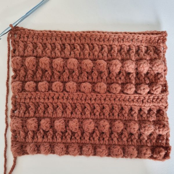 Crochet Wall Hanging Shelf in Red Color