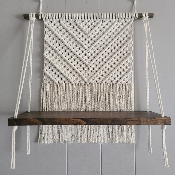 Macrame Wall Shelf