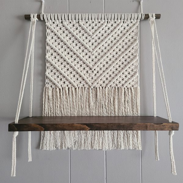 Macrame Wall Shelf