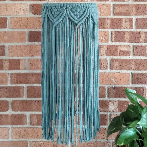 Macrame Jelly Fish Ceiling Lamp Chandelier by Kaahira