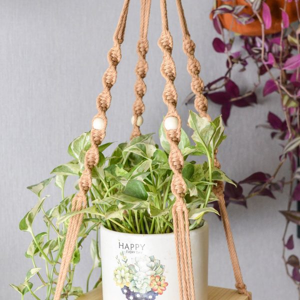 Macrame Planter in Square Shape