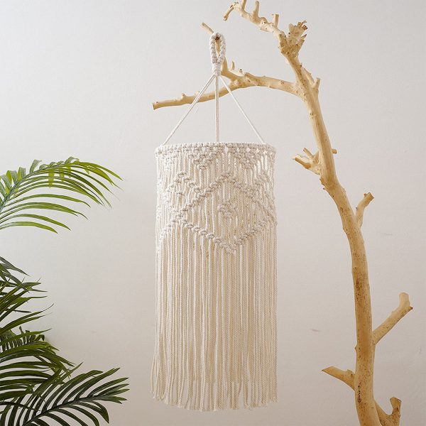 Simple and Elegant Cotton Ceiling Lamp