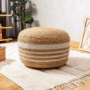 Natural Jute Pouf