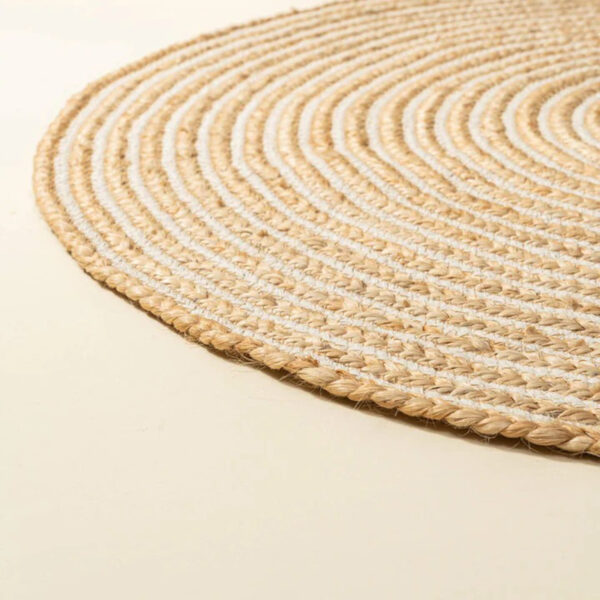 Spiral Jute Rugs Round Shape