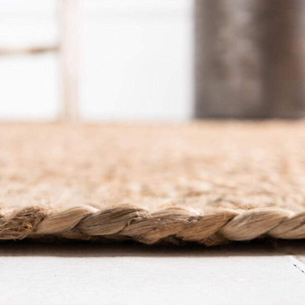 Natural Jute Brown Rug