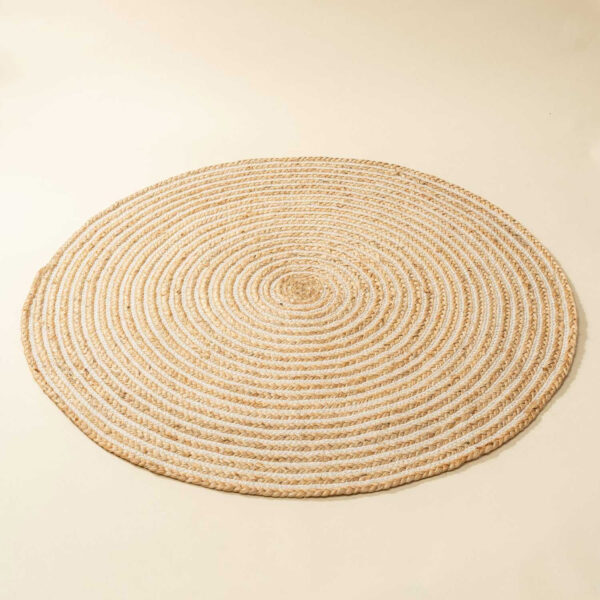 Spiral Jute Rugs Round Shape