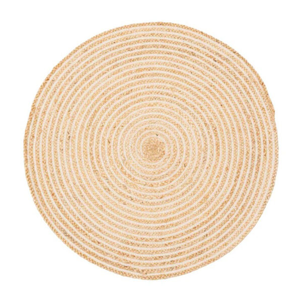 Spiral Jute Rugs Round Shape