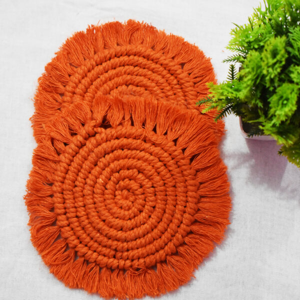 macrame coasters