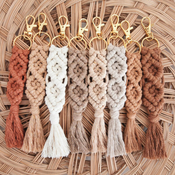 Macrame Key Chain for Gifting