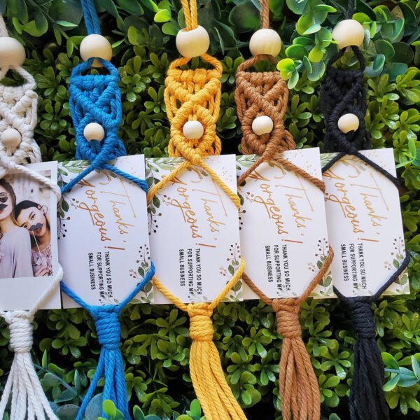 Cotton Macrame Polaroids