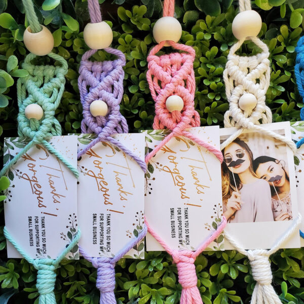 Cotton Macrame Polaroids