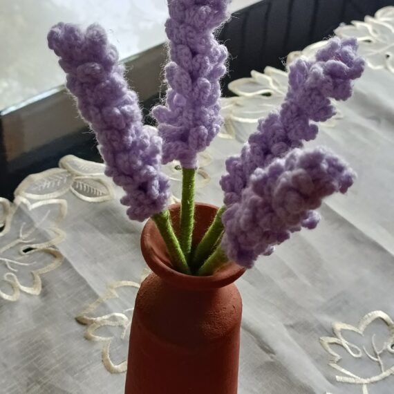 Crochet Lavender Stick