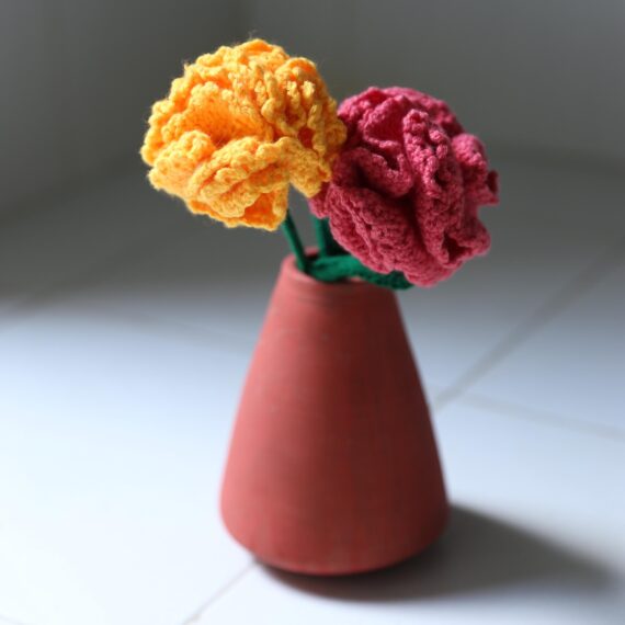 Crochet Carnation Flower