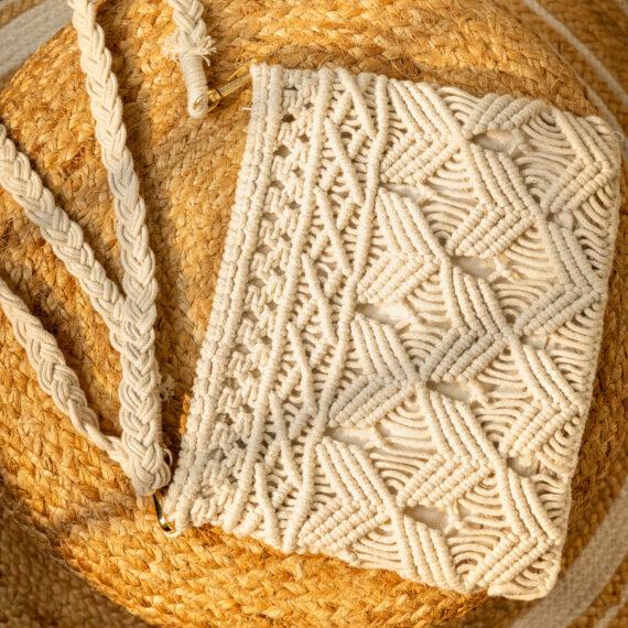 Handmade Macrame Cotton Sling bag