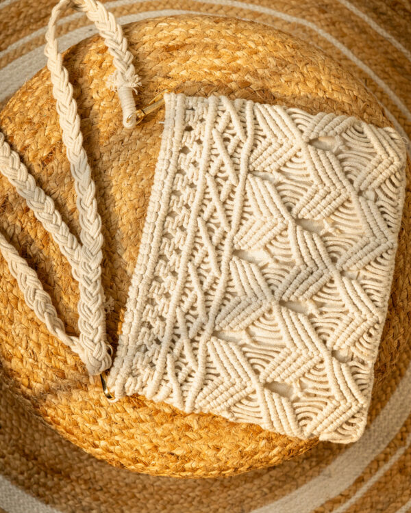 Handmade Macrame Cotton Sling bag