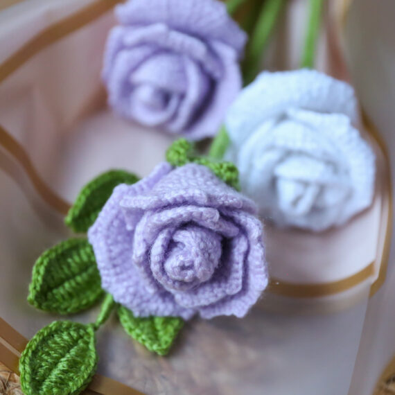 KC-Bouquet-Rose-Purple-White