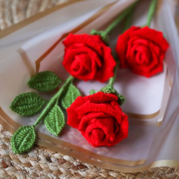 KC-Bouquet-Rose-Red