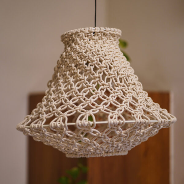 KAAHIRA Macrame Handmade Ceiling Lamp - Medieval