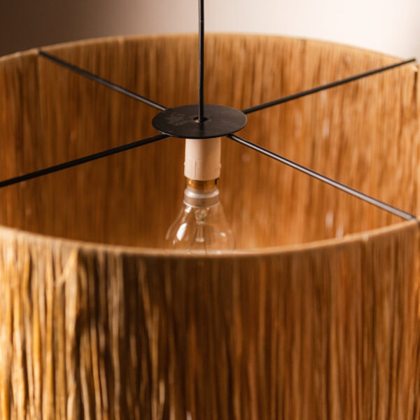 KAAHIRA 3 Tier - Rafia Ceiling Lamp