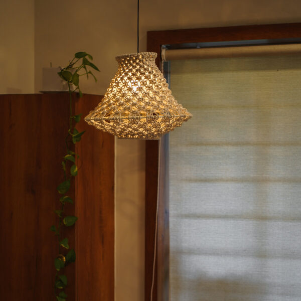 KAAHIRA Macrame Handmade Ceiling Lamp - Medieval