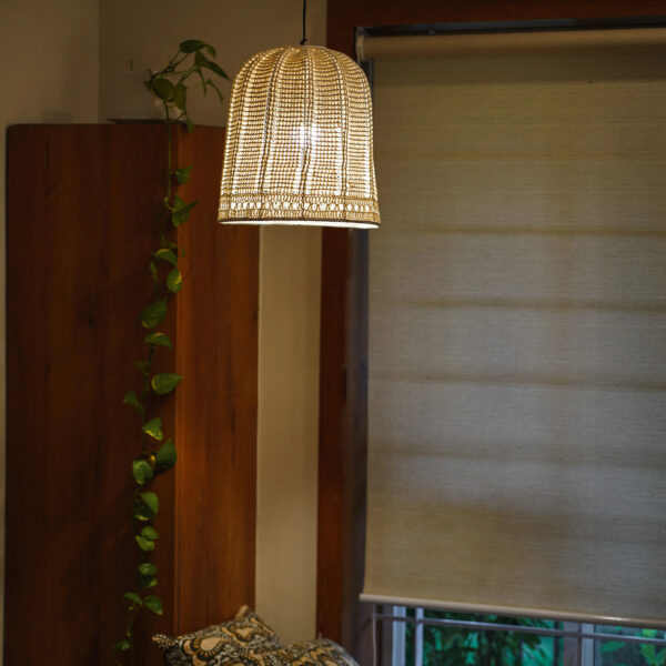 KAAHIRA Crochet Handmade Ceiling Lamp - Scandinavian